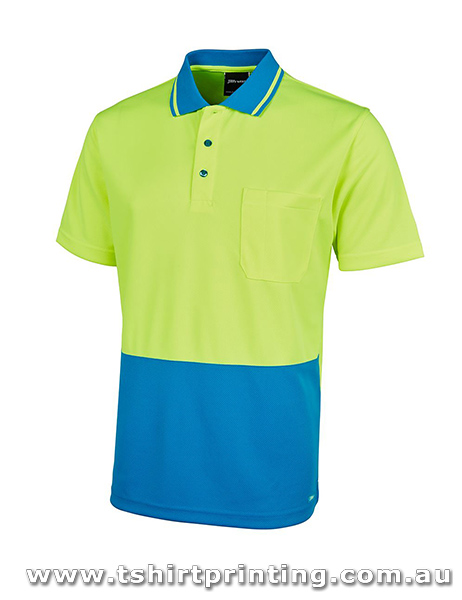 W28PKM Johnny Bobbin Adults And Kids HiVis Trade Polo